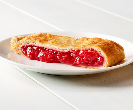 Fresh Baked Red Raspberry Cheese Strudel | Mama Jo Pies