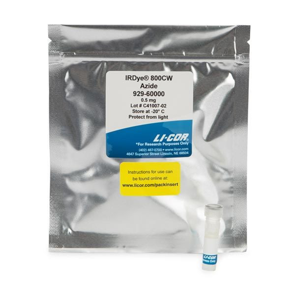 IRDye 800CW Azide Infrared Dye for Biomolecule Labeling. - Shop | LICORbio