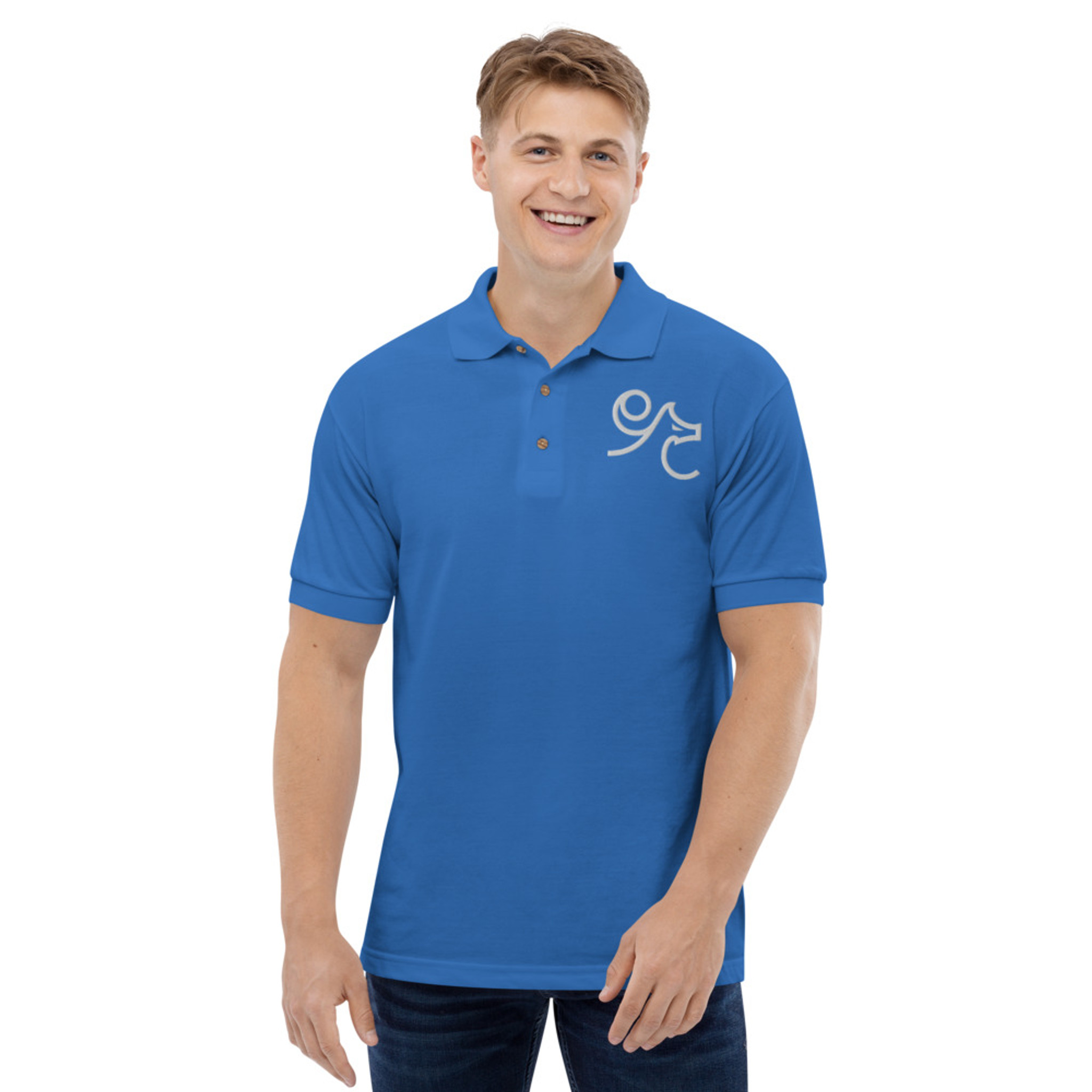 Download New Haven Embroidered Polo Shirt Kap7 International Inc