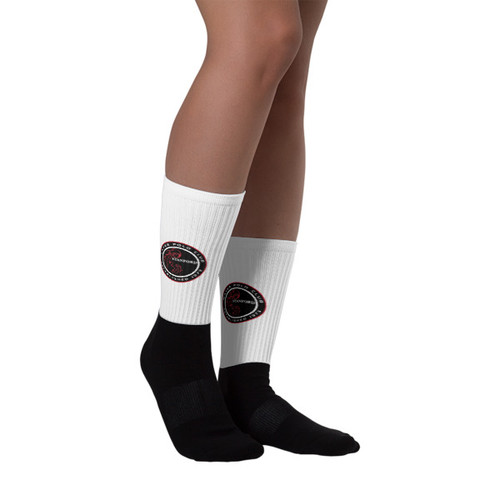 Stanford Club Socks- Black Foot Sublimated Socks