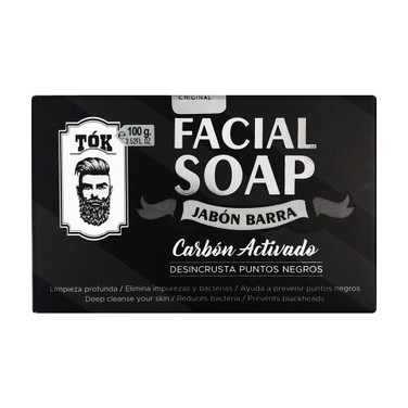 Facial Soap Wash Carbon Activado Tok Men´s Care