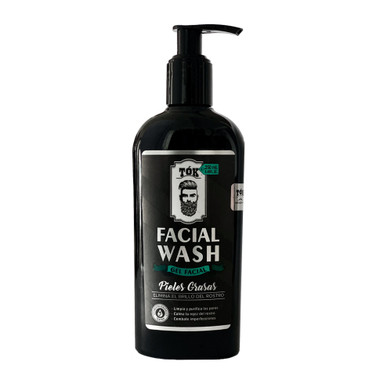 Gel Facial Wash Piel Grasa 250ml Tok Men´s Care