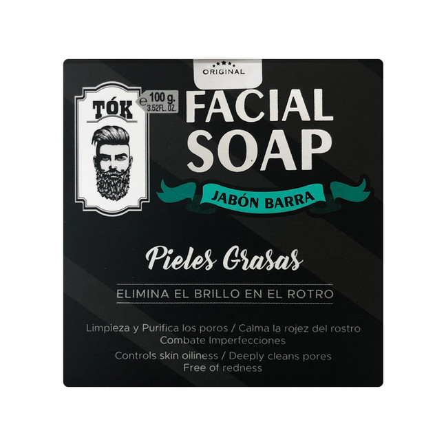 Facial Soap Piel Grasa Tok Men´s Care