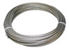 316 Stainless Steel Wire Rope, 1/4", 7x19, 50 ft Coil