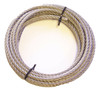304 Stainless Steel Wire Rope 5/16", 7x19, 120 ft