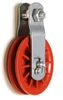 2-1/2" Red Nylon Composite Pulley