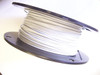 WHITE Vinyl Coated Cable, 3/32" - 1/8", 7x7, 100 coil