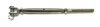 Type 316 Stainless Steel Tensioner for Cable Railing with Jaw End  for 3/16" Cable