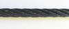 Black Powder Coated Galvanized Cable 1/8", 7x19, 500 ft reel