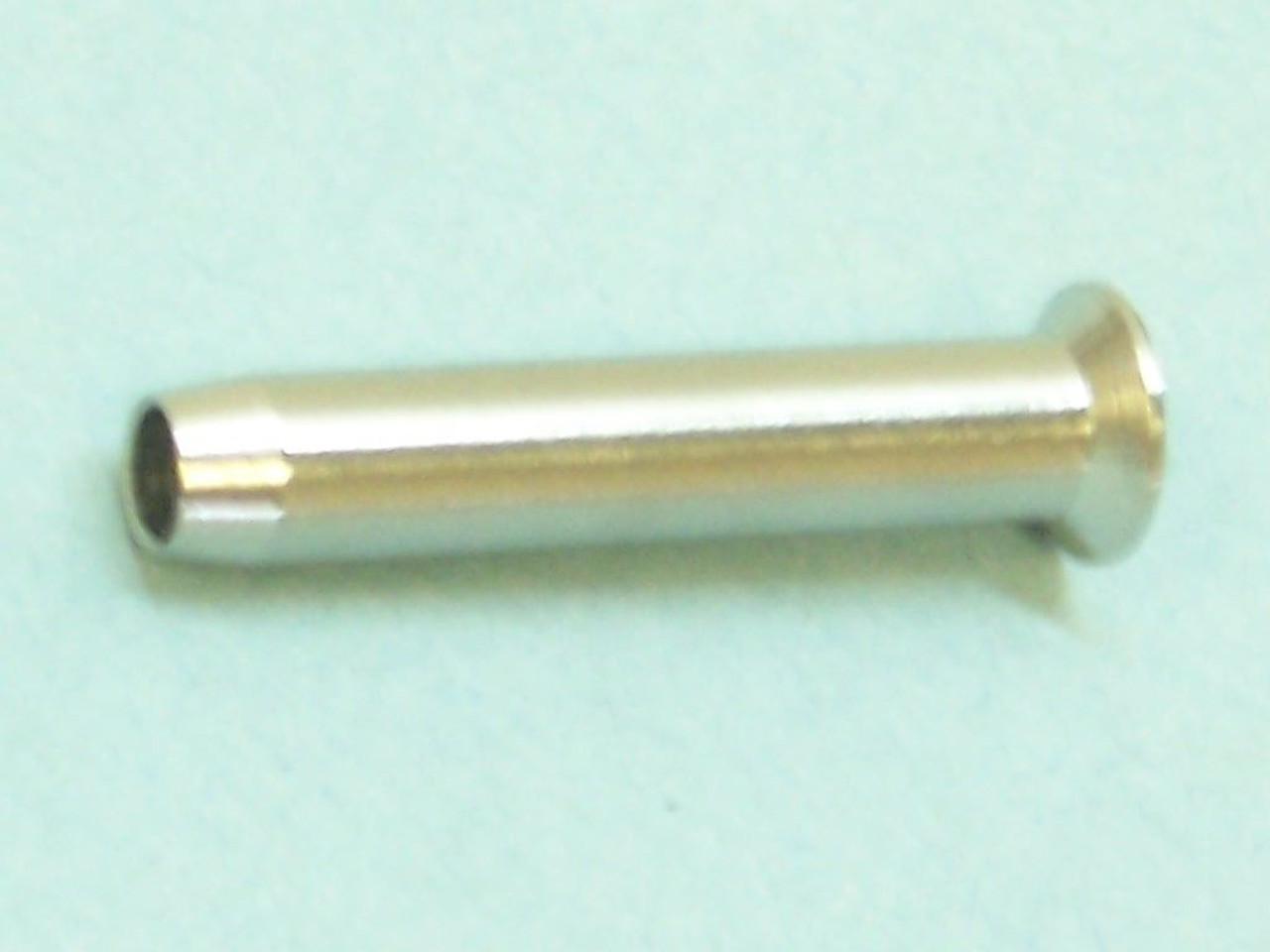 Type 316 Stainless Steel Stemball Swage Fitting for Metal Posts  -  for 1/8" Cable