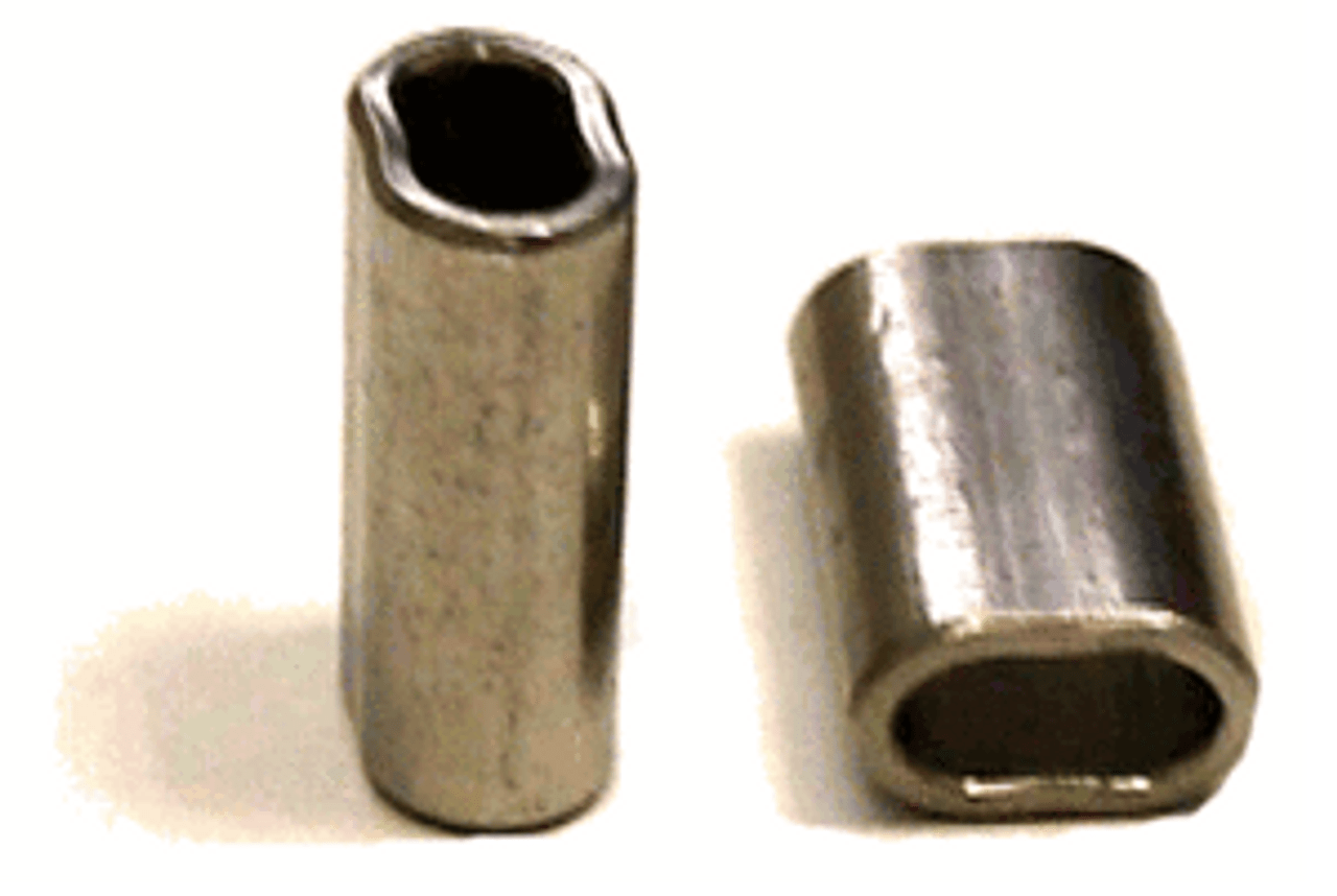 Stainless Steel Sleeve for Wire Rope, 5/32"