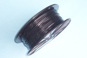 BLACK Vinyl Coated Cable, 3/64" - 1/16", 7x7, 500 ft Reel