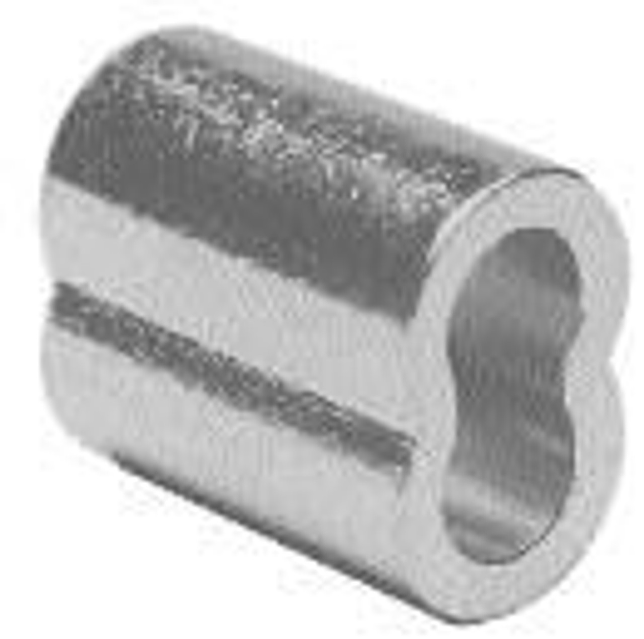 Zinc Plated Copper Sleeve for Wire Rope, 5/16"