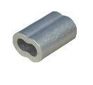 Aluminum Sleeve for 1/4" Wire Rope Cable, 100 pieces