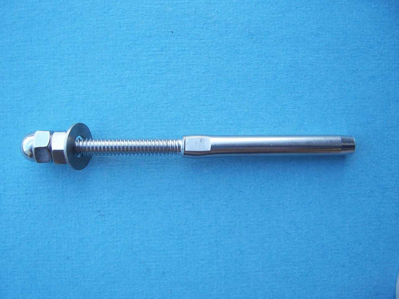 316 Stainless Steel Thin Wall End Fitting for Cable Railing - for 1/4" Cable