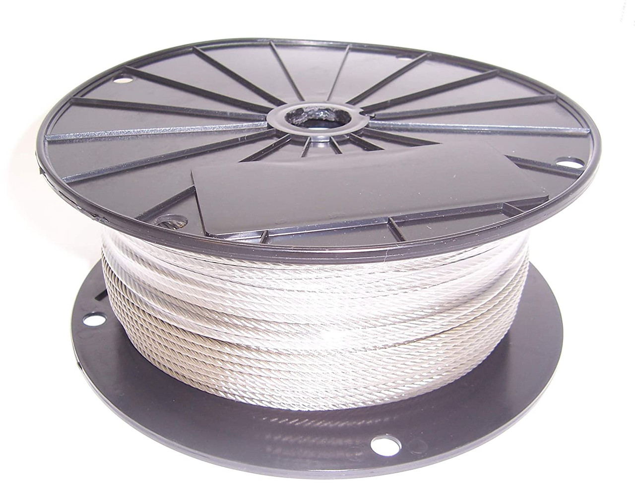 304 Stainless Steel Wire Rope 1/8", 7x19, 500 ft reel