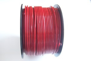 RED Vinyl Coated Cable, 1/8" - 3/16", 7x7, 500 ft reel