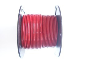RED Vinyl Coated Cable, 1/8" - 3/16", 7x7, 250 ft reel