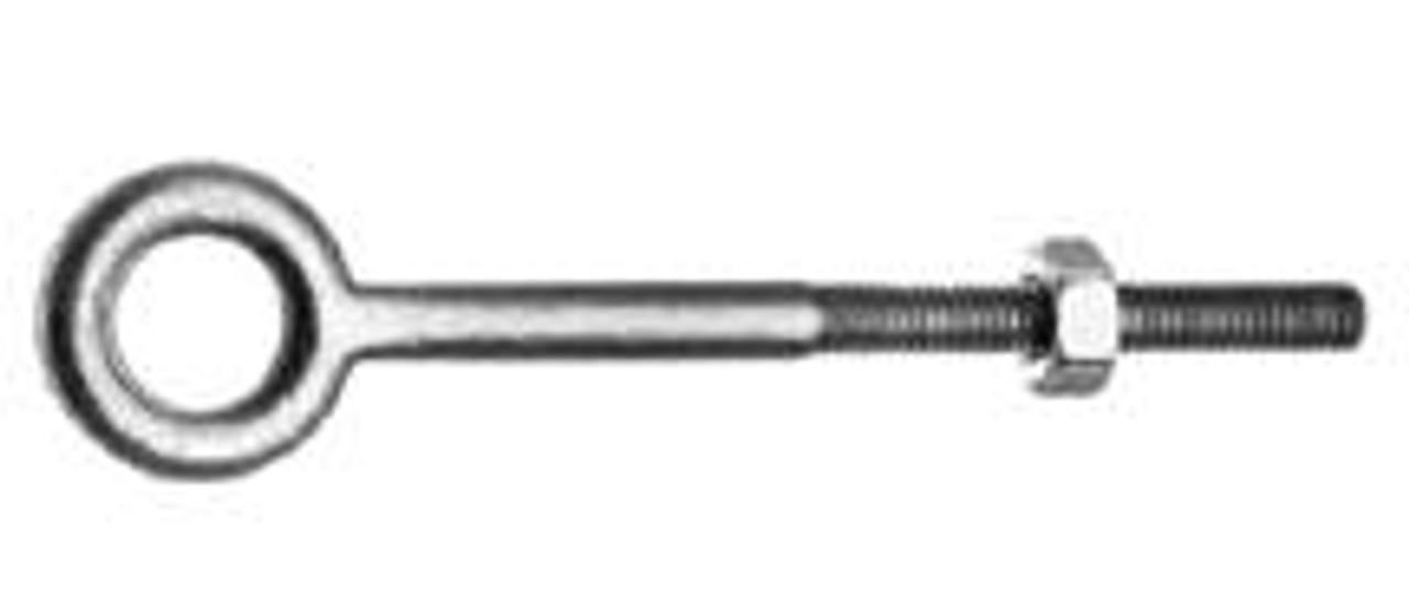 Hot Dip Galvanized Forged Eye Bolt, 1/2" X 12"