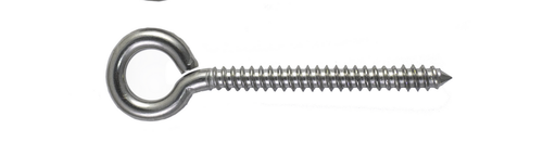 Type 316 Stainless Steel Lag Screw Eye Bolt, 5/16" X 3" (1000 pcs)