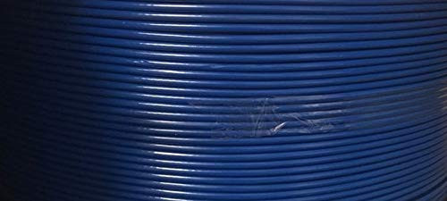 BLUE Vinyl Coated Cable, 1/8"-3/16", 7x7, 500 ft reel.