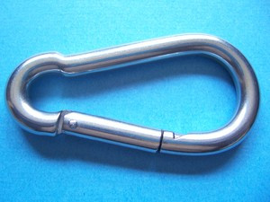 Stainless Steel Spring Hook 7/16"