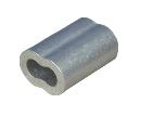 Aluminum Sleeve for Wire Rope, 5/16"