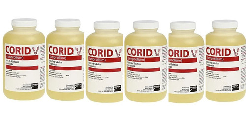 Corid 9.6%  Oral Solution 16oz  6 Pack