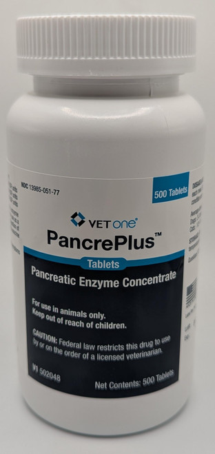 PancrePlus Tablets for Dogs & Cats, 500 Count