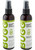 Buggins Natural Insect Repellent | DEET-Free, Repels Gnats & Flies, Plant Based, Vanilla Mint & Rose Scent 4 oz