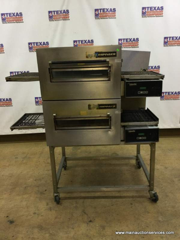 Buy Lincoln Impinger Gas Double Conveyor Pizza Oven