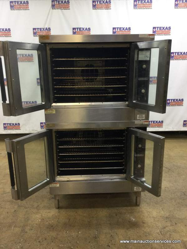 HOBART ELECTRIC DOUBLE STACK CONVECTION OVEN