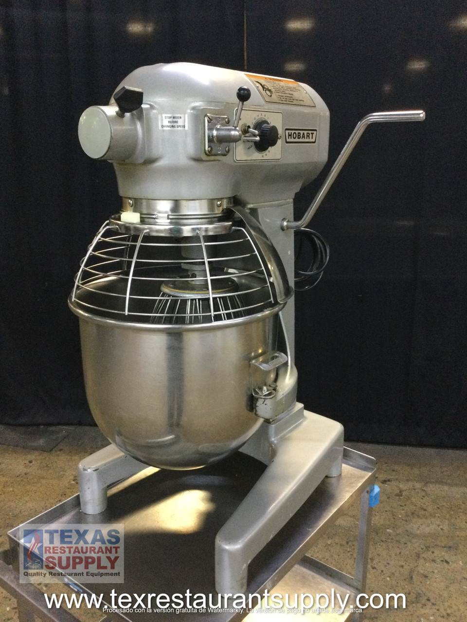Mixer A200 Hobart Mixer 20 Qt Used Hobart A200 Mixer 20 Qt, Bowl