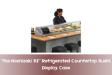 The Hoshizaki 82″ Refrigerated Countertop Sushi Display Case