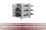 ¿Por Qué el Horno de Pizza a Gas de Triple Cámara de Middleby Marshall es Esencial para tu Restaurante?
