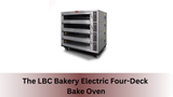 A LBC Bakery Electric Four-Deck Bake Oven 