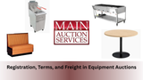 Registration, Terms, and Freight in Equipment Auctions