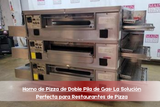 Horno de Pizza de Doble Pila de Gas: La Solución Perfecta para Restaurantes de Pizza Horno de Pizza de Doble Pila de Gas: La Solución Perfecta para Restaurantes de Pizza