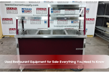 Used Restaurant Equipment for Sale: Everything You Need to Know