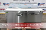 Why Commercial Dishwashers Are Essential for Your Restaurant and Bar