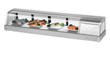 Vitrina para Sushi Turbo Air de 60": La Solución Ideal para Exhibir Sushi con Estilo y Frescura