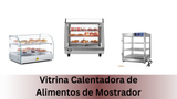 Vitrina Calentadora de Alimentos de Mostrador