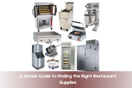 A Simple Guide to Finding the Right Restaurant Supplies