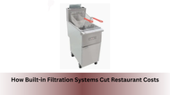 How Built-in Filtration Systems Cut Restaurant Costs