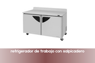 refrigerador de trabajo con salpicadero