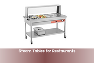 Steam Tables for Restaurants