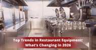 Top Trends in Restaurant Equipment: What’s Changing in 2026