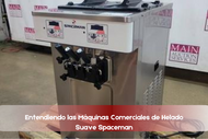 Entendiendo las Máquinas Comerciales de Helado Suave Spaceman