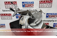 Essential Restaurant Equipment for Your New Business: Guide