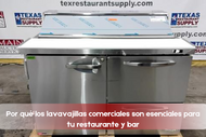Por qué los lavavajillas comerciales son esenciales para tu restaurante y bar